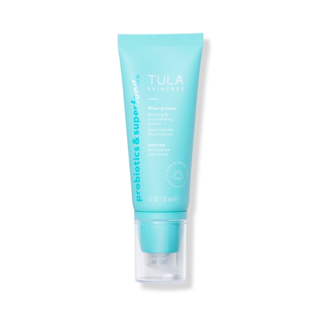 NEW Tula Filter Primer Blurring & Moisturizing Primer in Sunrise (Medium) Full